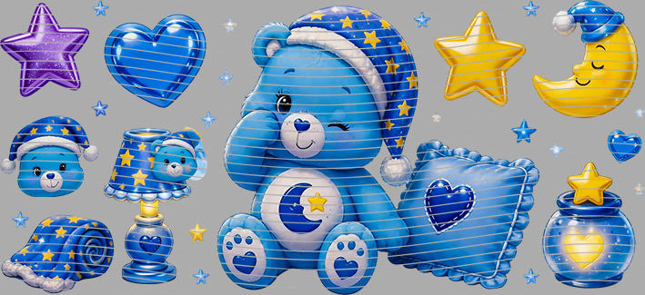 16oz Care Bears-Be-254